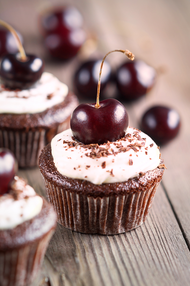 Schwarzwälder Kirsch-Muffin