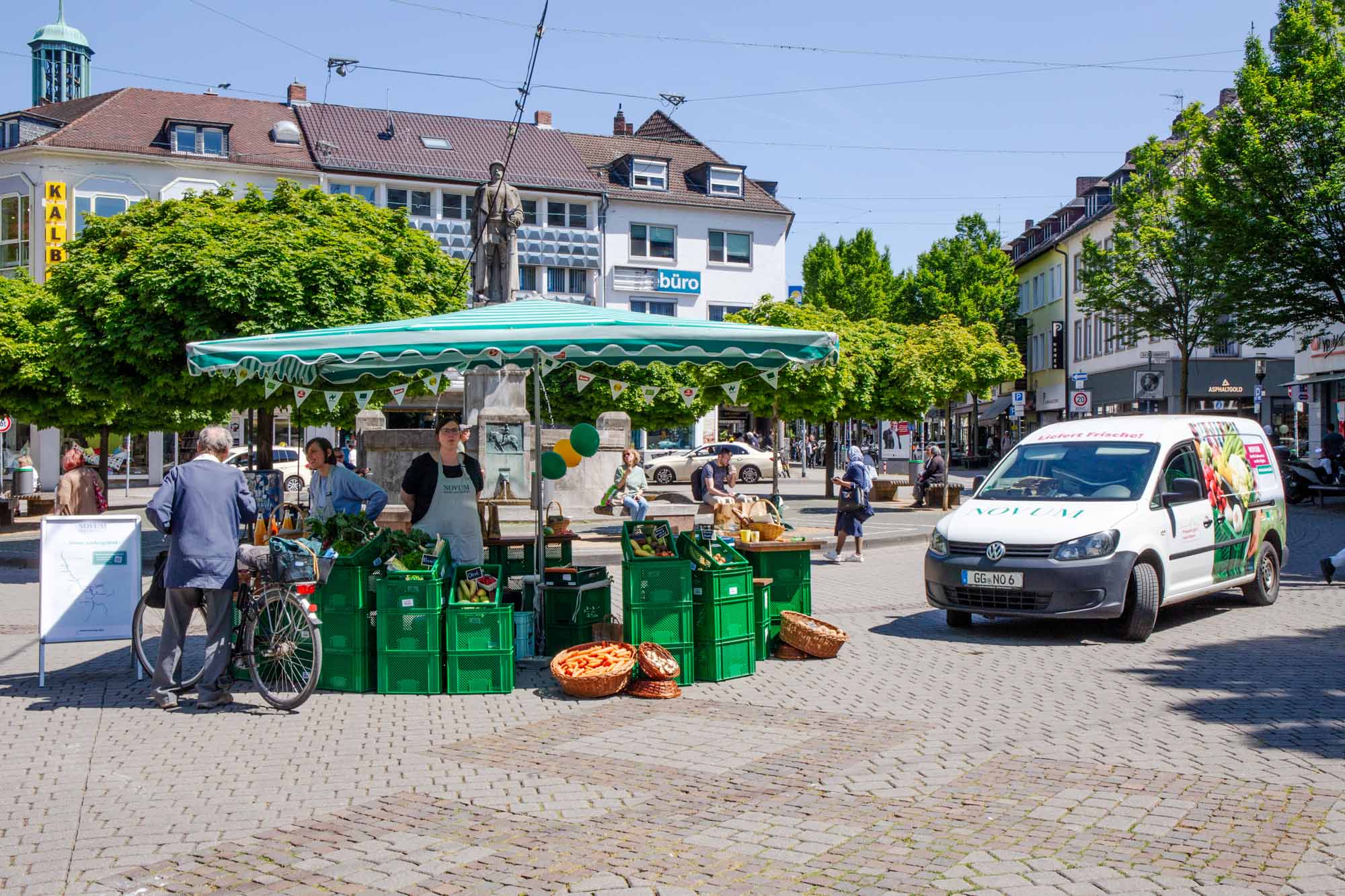 NOVUMs Bio-Infostand