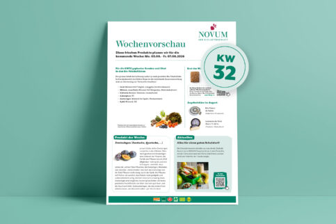 Wochenvorschau KW 32 / 03. bis 07. August 2026