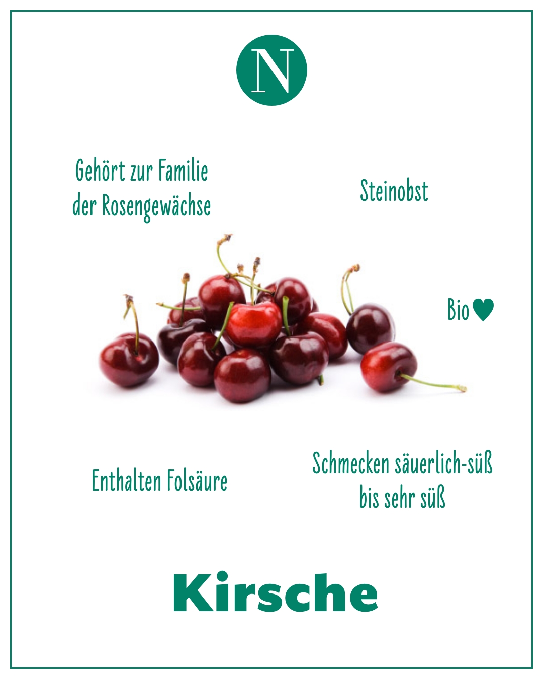 Besonderheiten von Bio-Kirschen