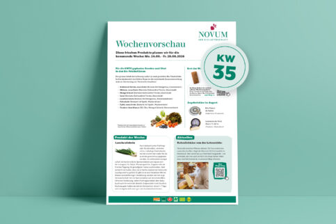 Wochenvorschau KW 35 / 24. bis 28. August 2026