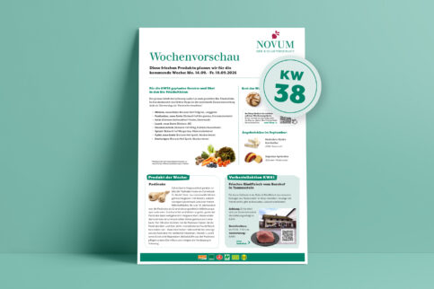 Wochenvorschau KW 38 / 14. bis 18. September 2026