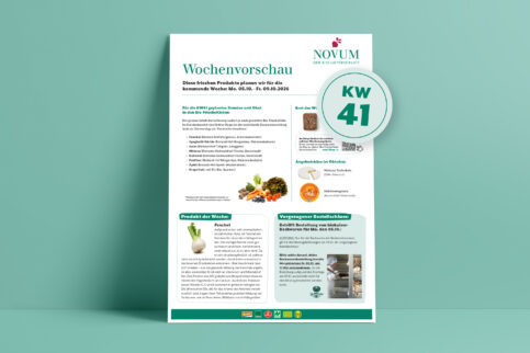 Wochenvorschau KW 41 / 05. bis 09. Oktober 2026
