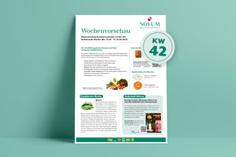 Wochenvorschau KW 42 / 12. bis 16. Oktober 2026