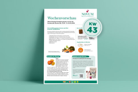 Wochenvorschau KW 43 / 19. bis 23. Oktober 2026